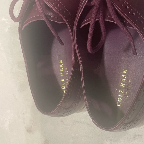 Cole Haan Women’s Lunargrand Shoe in Oxblood, Never Worn. - Picture 3 of 5